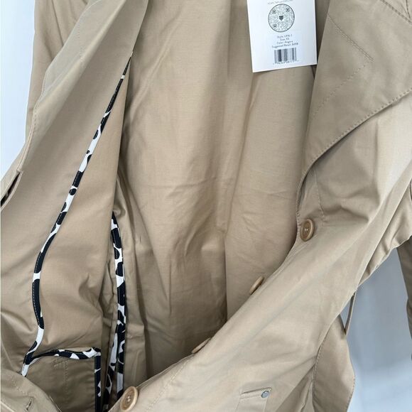 Revolve x LITA by Ciara Belted Trench Coat in Angora NWT Sz XS - Picture 7 of 11